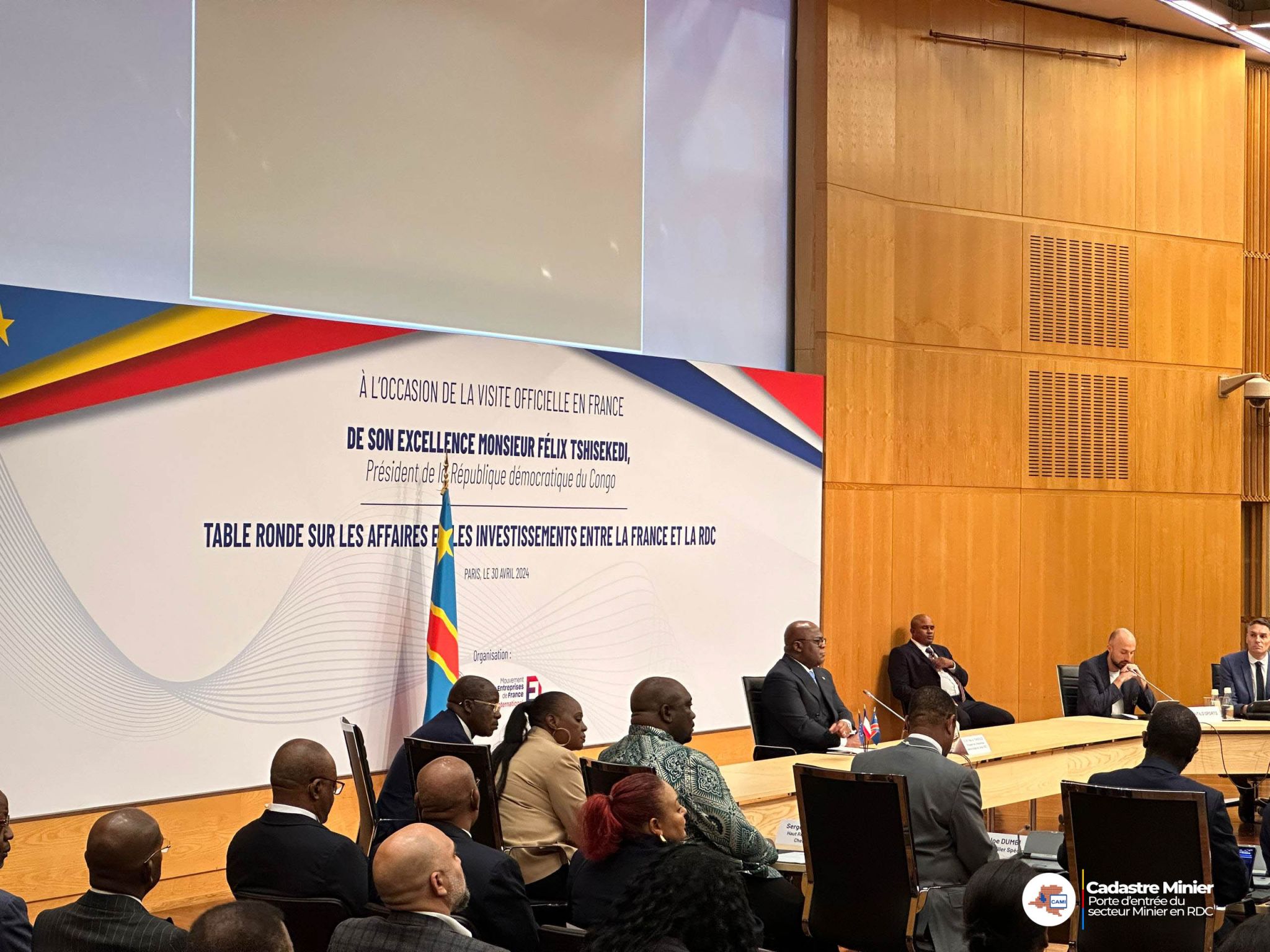 Congolese Mining Sector in Focus at France-DRC Investment Roundtable 3