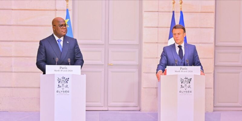 Macron and Tshisekedi Discuss Bilateral Cooperation and Security 1