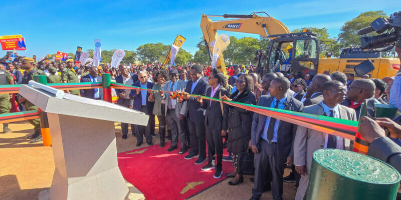 President Hichilema Breaks Ground on Lusaka-Ndola Dual Carriageway Project 1