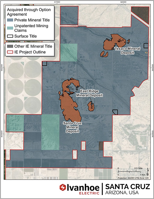 Ivanhoe Electric Completes Full Acquisition of Santa Cruz Copper Mineral Rights 2