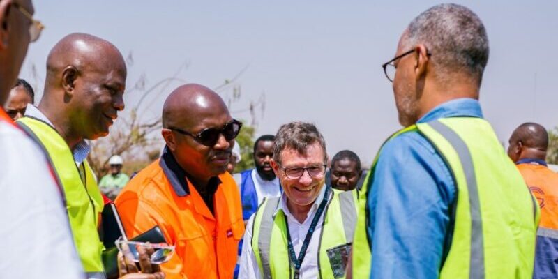 DRC Minister of Mines, H.E. Mr Kizito Pakabomba, visits Metalkol SA 1