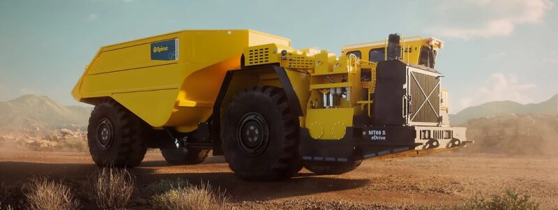 Epiroc’s new Minetruck MT66 S eDrive with electric drivetrain combines power and innovation 1