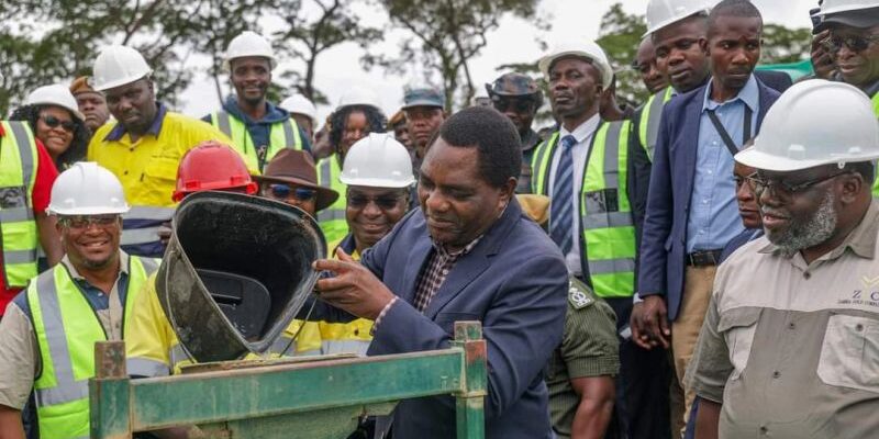 President Hichilema Commissions Kasenseli Mine 5