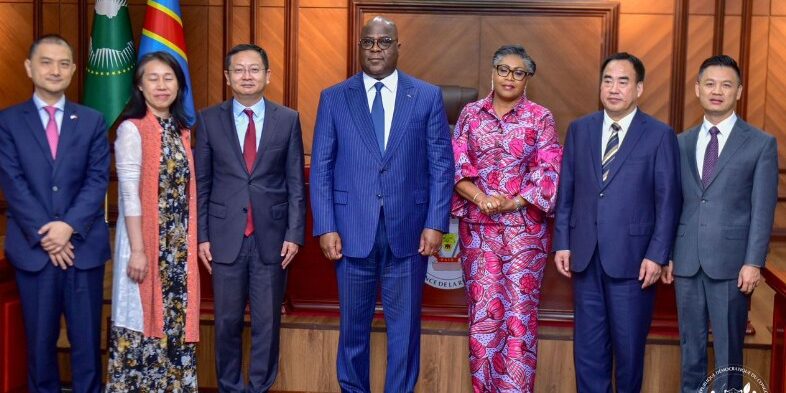 Tshisekedi Urges Faster Progress on Key Infrastructure Projects with Chinese Enterprises Group 1