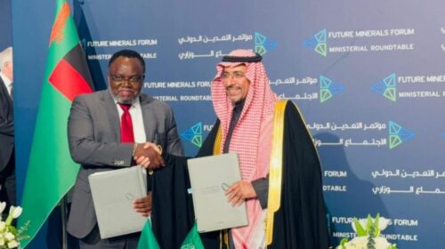 ZAMBIA AND SAUDI ARABIA SIGN MOU OF COOPERATION IN MINERAL RESOURCES 2