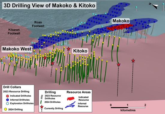 Ivanhoe Mines Announces Makoko Discovery Extended to over 13 Kilometres of Strike Length 4