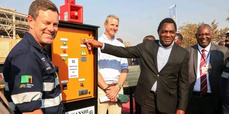 President Hichilema Inaugurates $1.25 Billion Kansanshi Mine Expansion, Securing Zambia’s Copper Growth 1