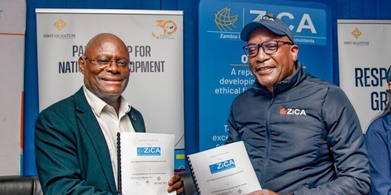 FQM and ZICA Partner to Strengthen Accountant Training and Professional Standards in Zambia 1