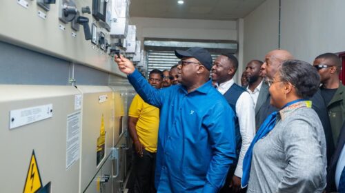 Tshisekedi inspects the distribution network of the Kakobola hydroelectric power plant 2