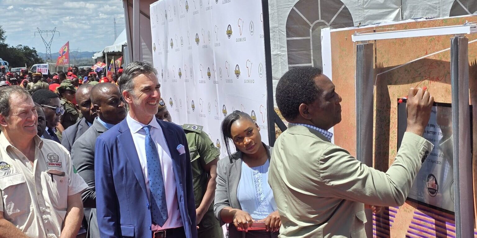 Zambia Launches Major 250MW Solar and 150MW Battery Storage Project in Chongwe