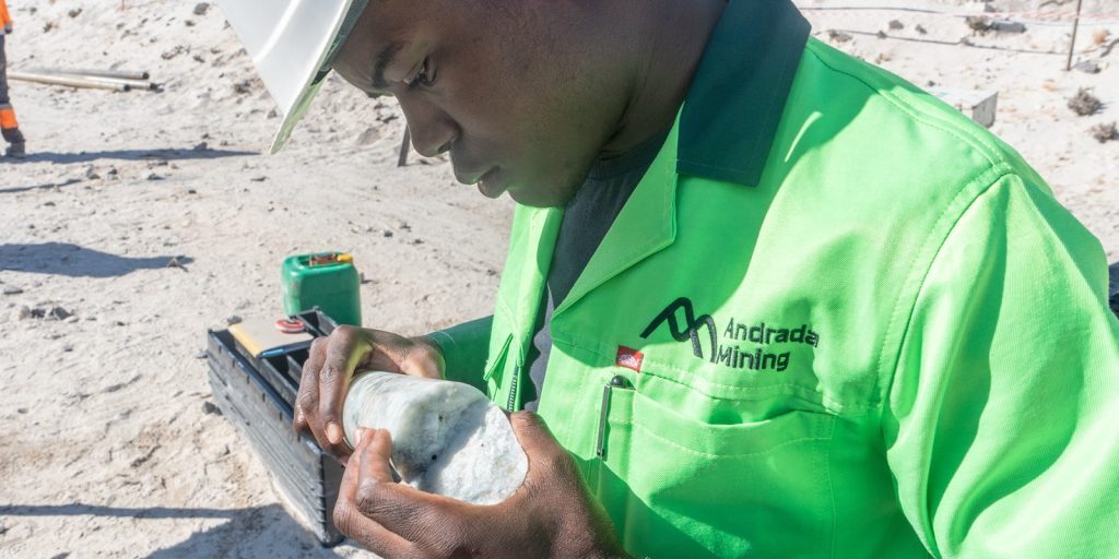 Andrada Mining Advances Namibia Expansion with New Funding and Strong Lithium Drill Results