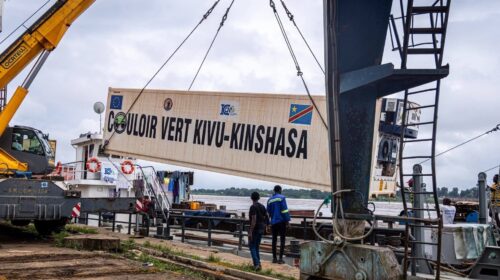 First Trade Convoy from Eastern DRC Reaches Kinshasa via Green Corridor Launch 2