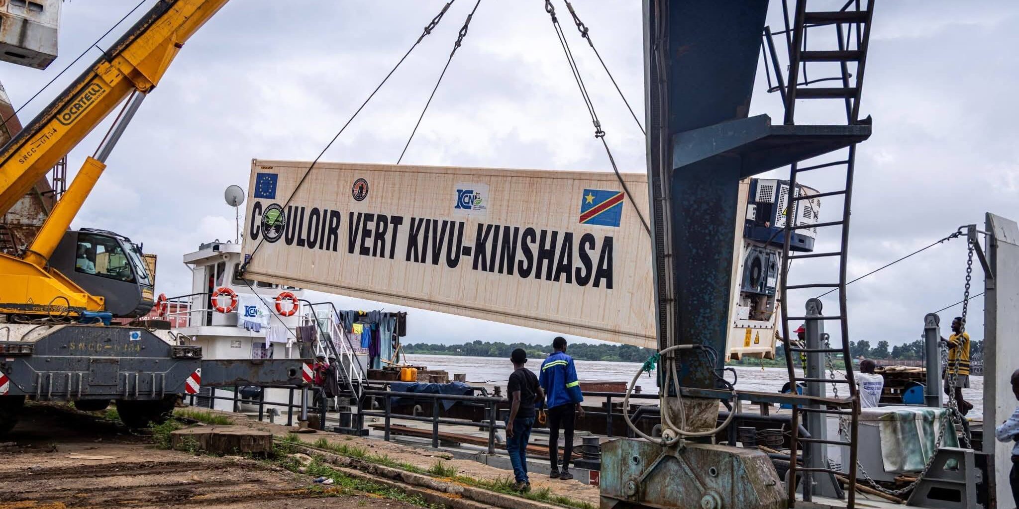 First Trade Convoy from Eastern DRC Reaches Kinshasa via Green Corridor Launch 1