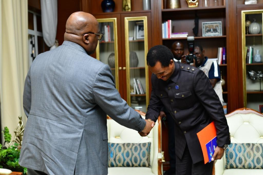 Miguel Kashal Bids Farewell to ARSP, Reaffirms Loyalty to President Tshisekedi 2