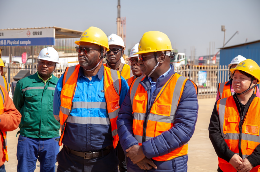 Sino Great Chemicals’ MAP Fertiliser Plant in Chilanga Reaches 30% Completion as ZCCM-IH Reviews Progress 2