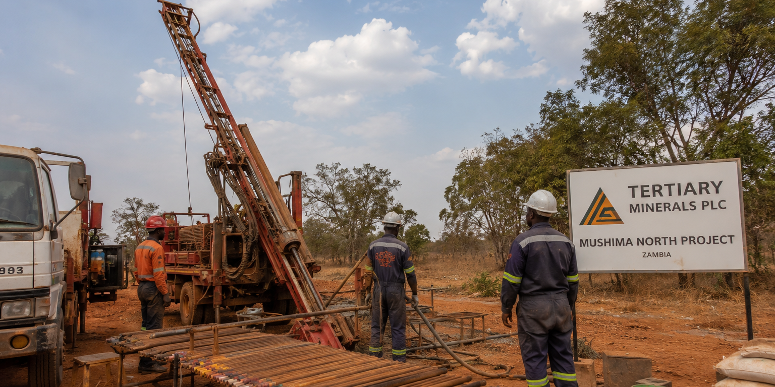 Tertiary Minerals Strengthens Mushima North Copper-Silver Project with Phase 4 Results 1